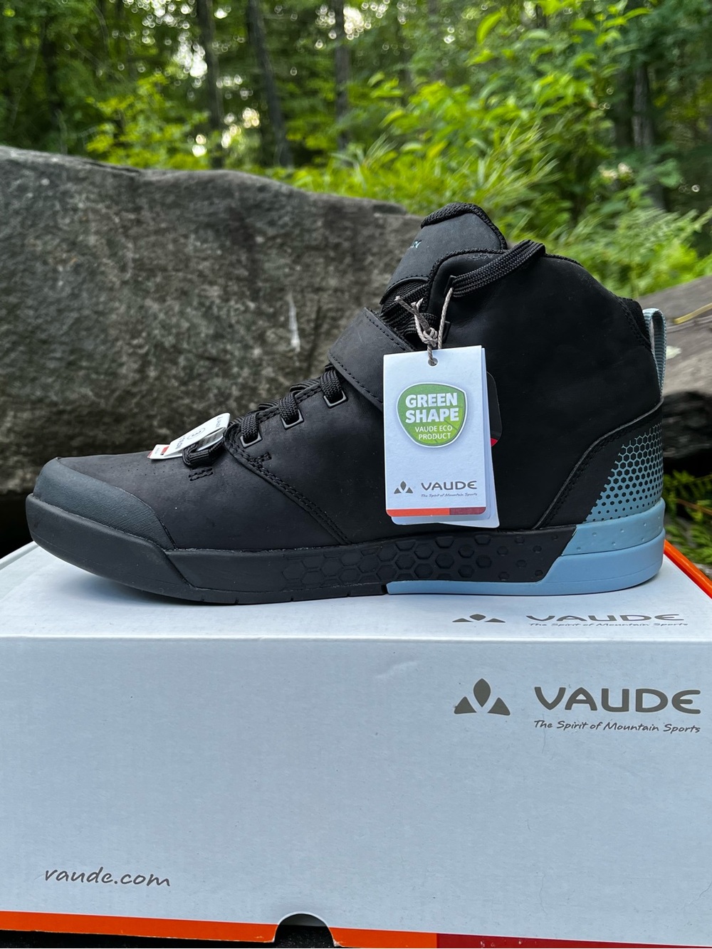 Vaude AM Moab Mid STX. Phantom black. Size 7.5 Mens.